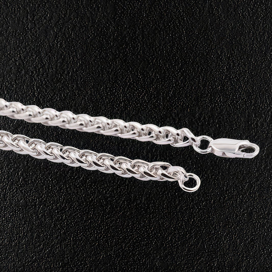 Men's Sterling Silver Thick Chain Bracelet