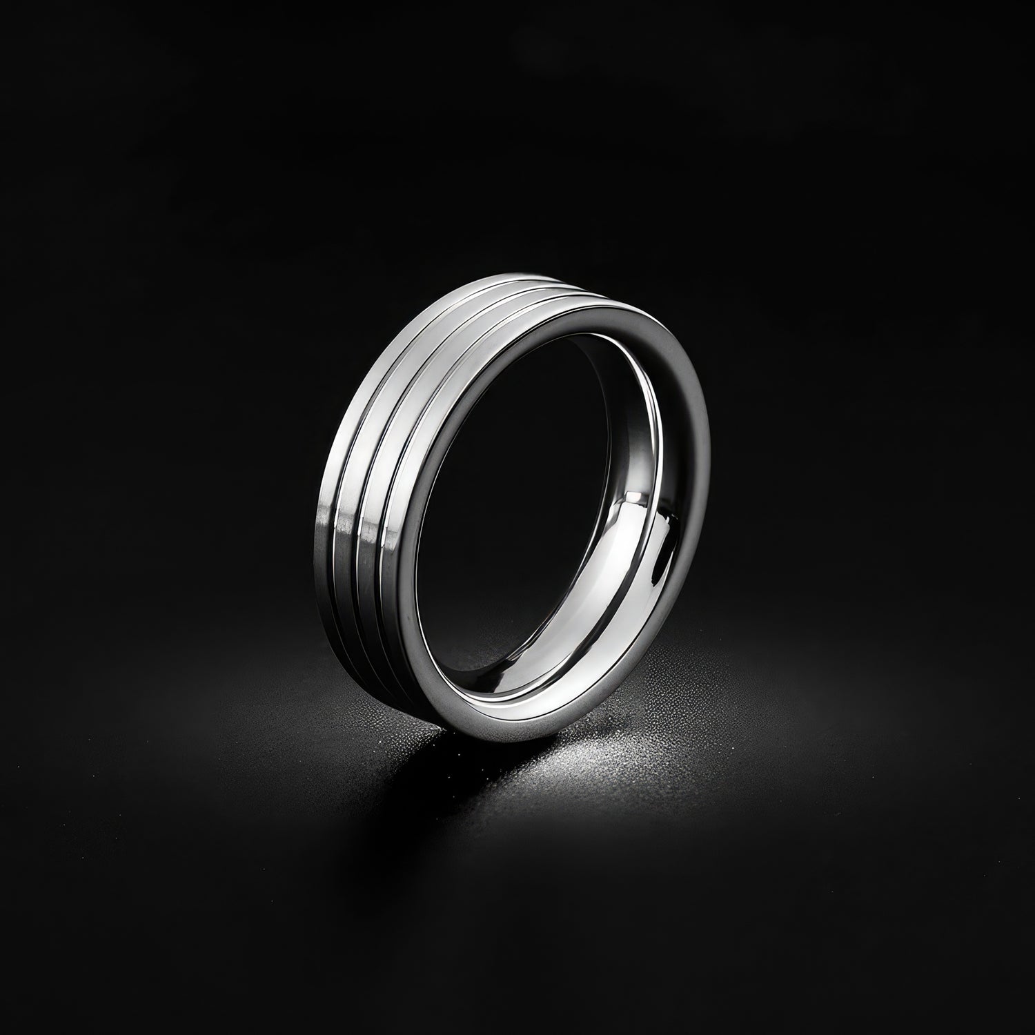 Real Titanium Men's Ring