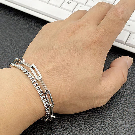 Stainless Steel Dual Personality Bracelet