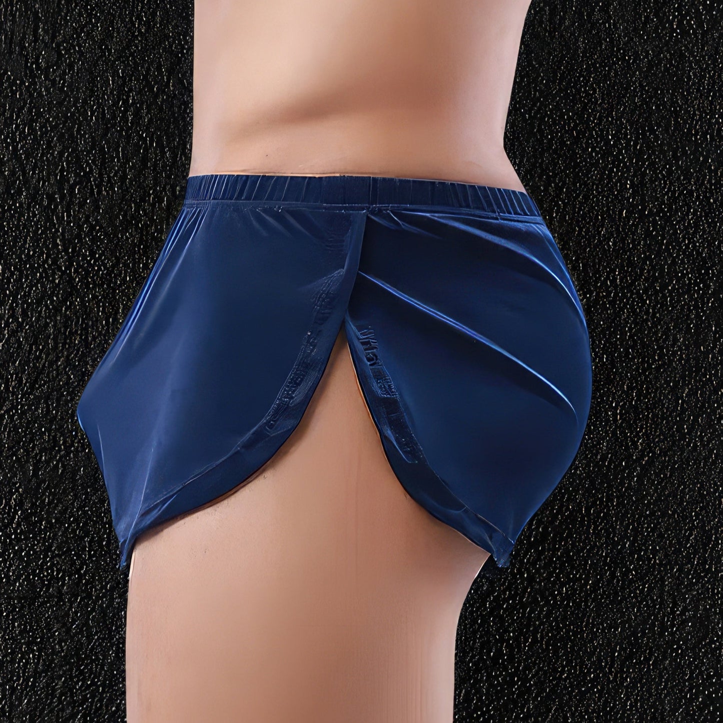 Bulging Muscle Navy Gym Shorts