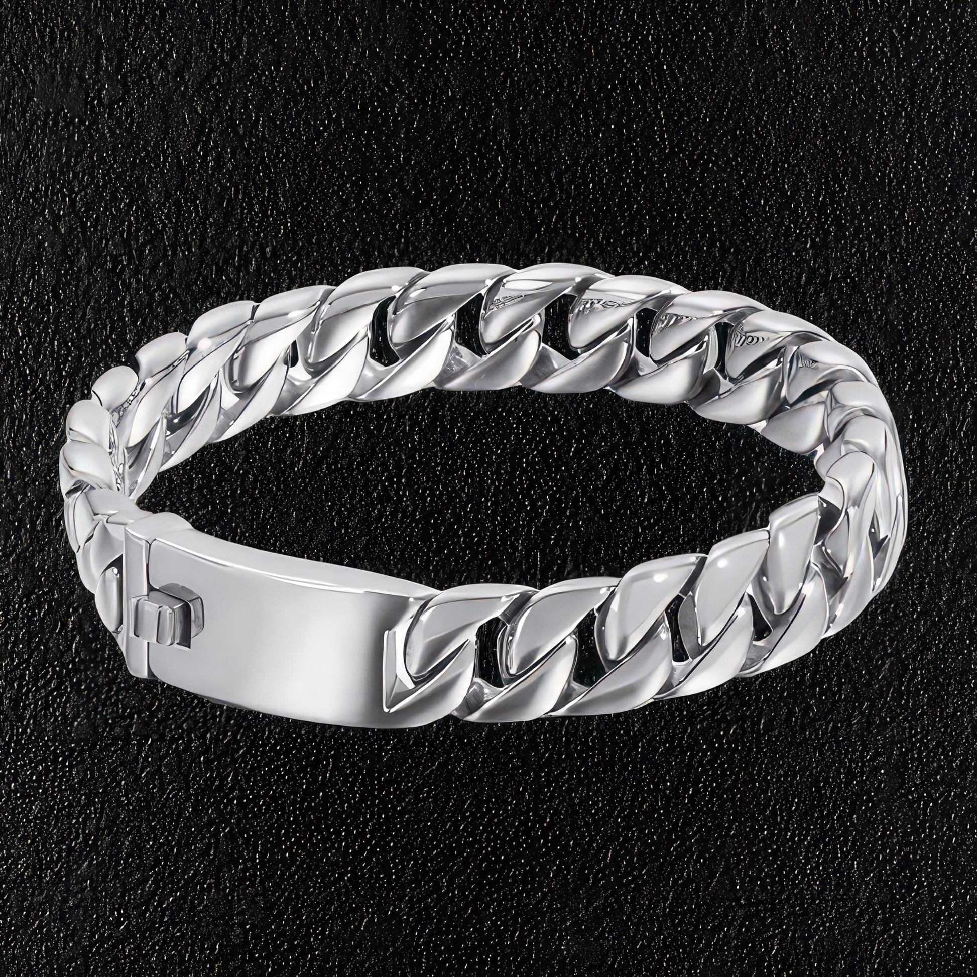 Men's Stainless Steel Cuban Curb Link Bracelet