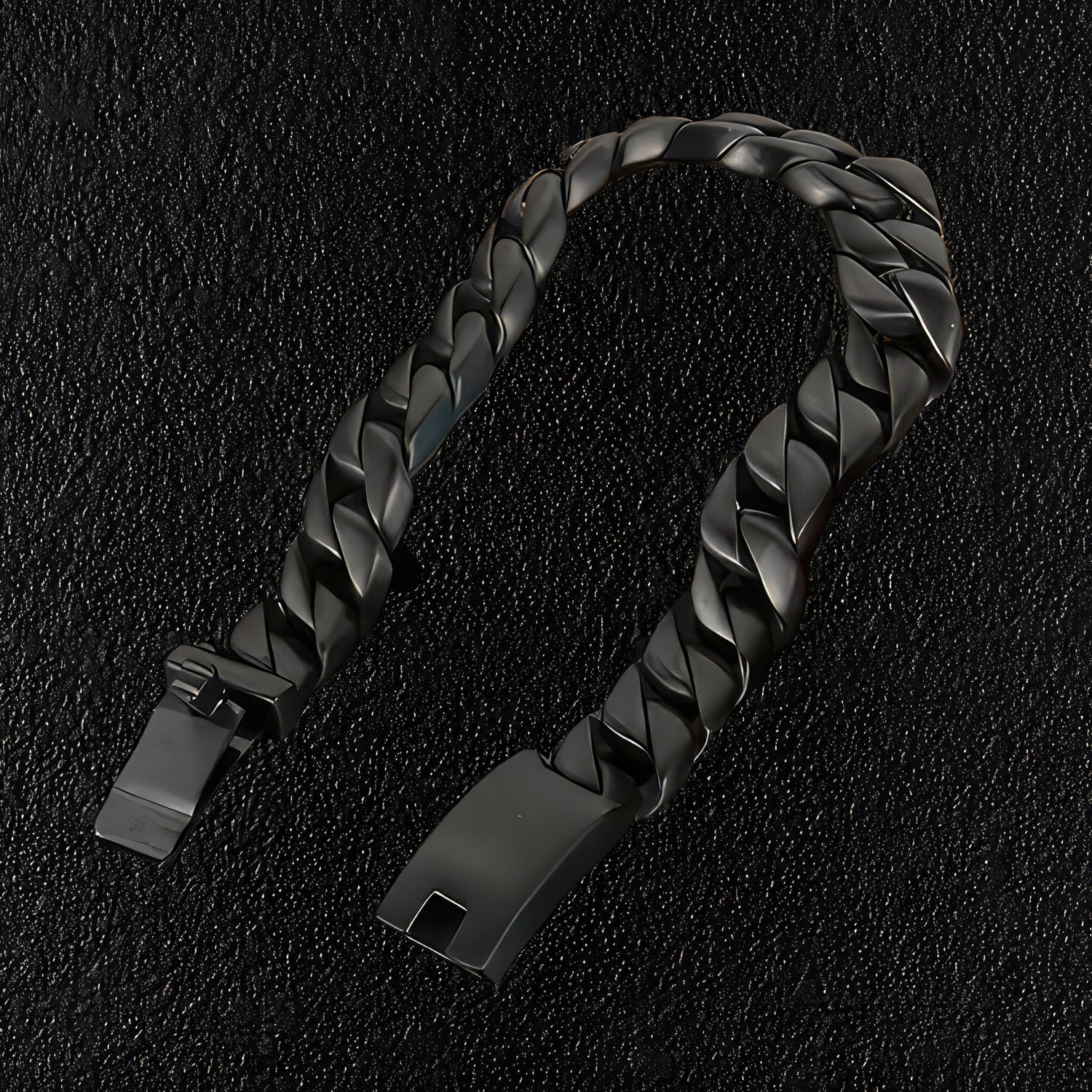 Stainless Steel Cuban Curb Link Bracelet For Men