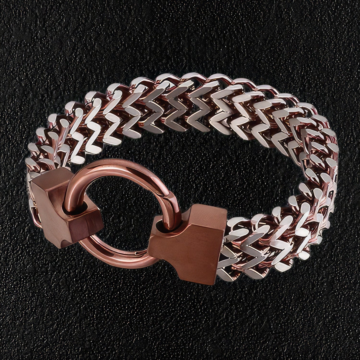 Herringbone Ring Bracelet For Men