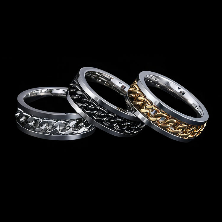 Zuringa Chain Spinner Ring