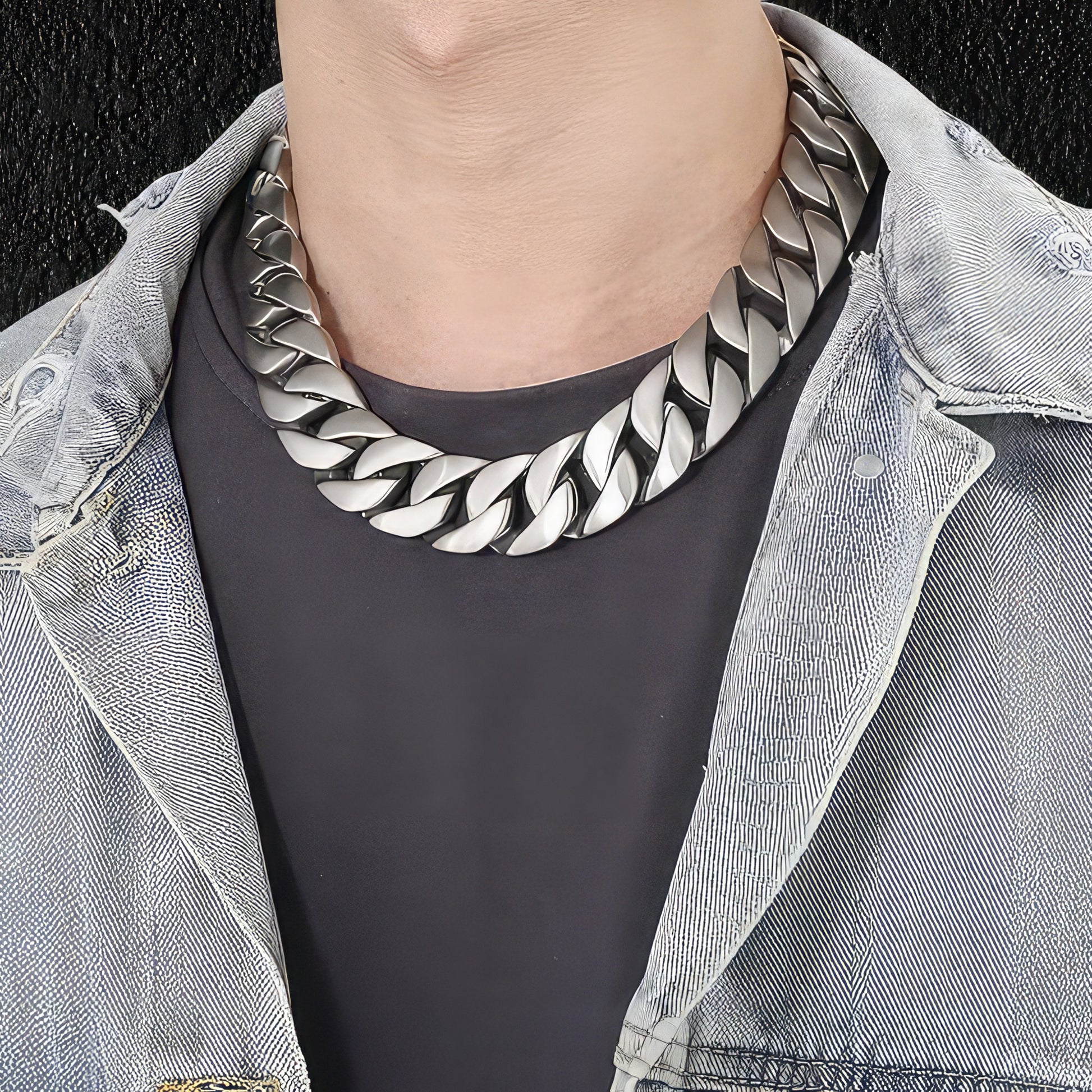 Heavy Steel Necklace