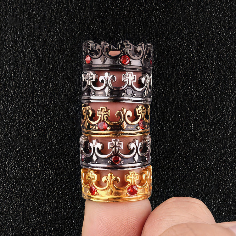 Guru King Royal Crown Ring