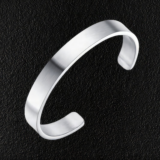 Solid Stainless Steel Bangle