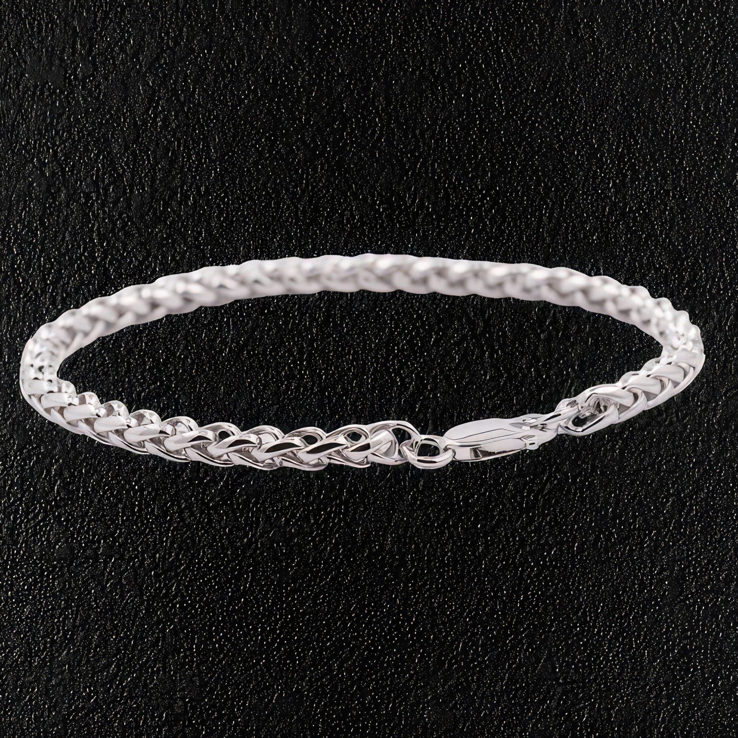 Sterling Silver Thick Chain Bracelet