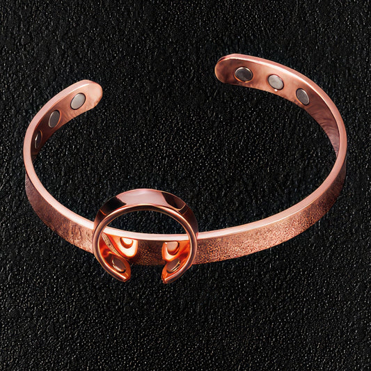 Men's  Copper Bangle & Ring