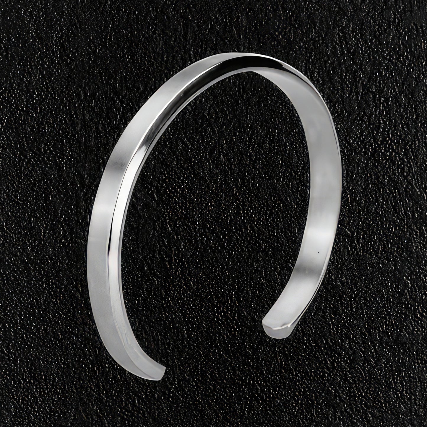 Stainless Steel Men's Minimalist Bangle