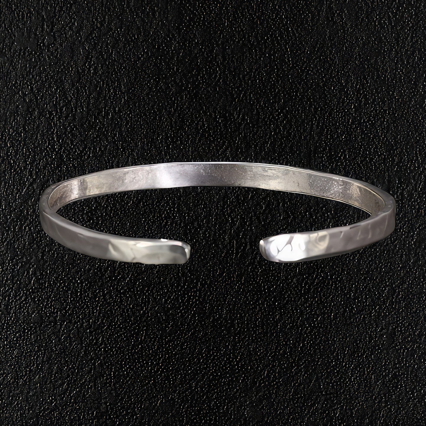 Pre-historic Man's Sterling Silver Bangle