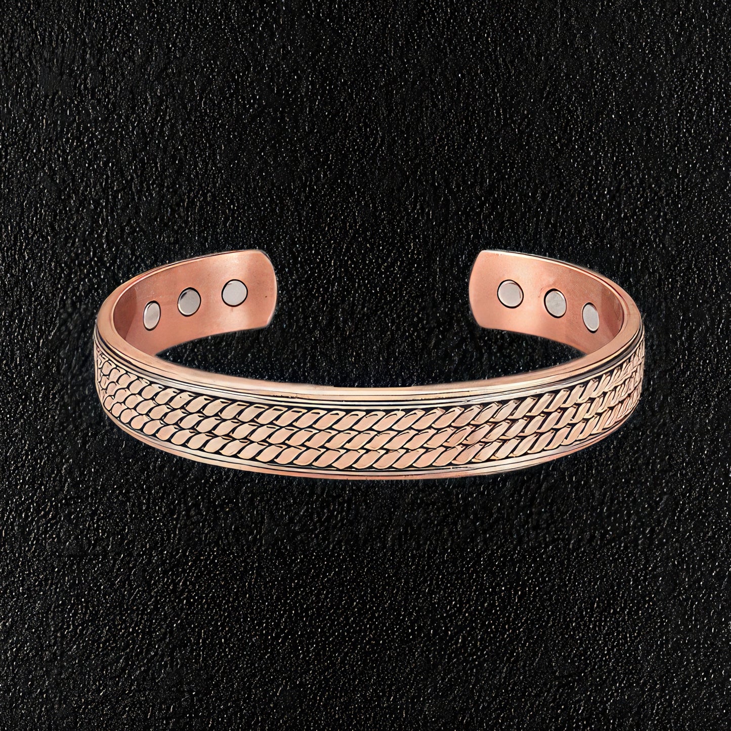 Pure Copper Magnetic Bangle