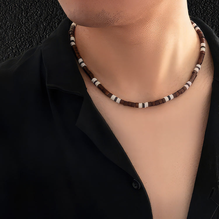 Buy Men's Necklace Men's Choker Necklace Men's Leather Necklace Men's  Anchor Necklace Men's Jewelry Men's Gift Boyfriend Gift NL5 Online in India  - Etsy