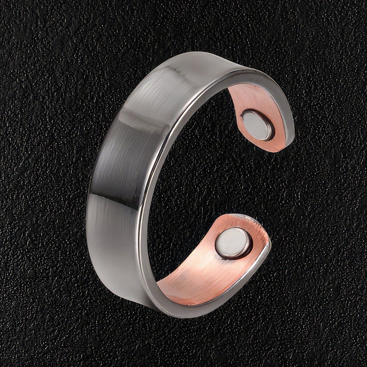 Men's Concave Copper Ring