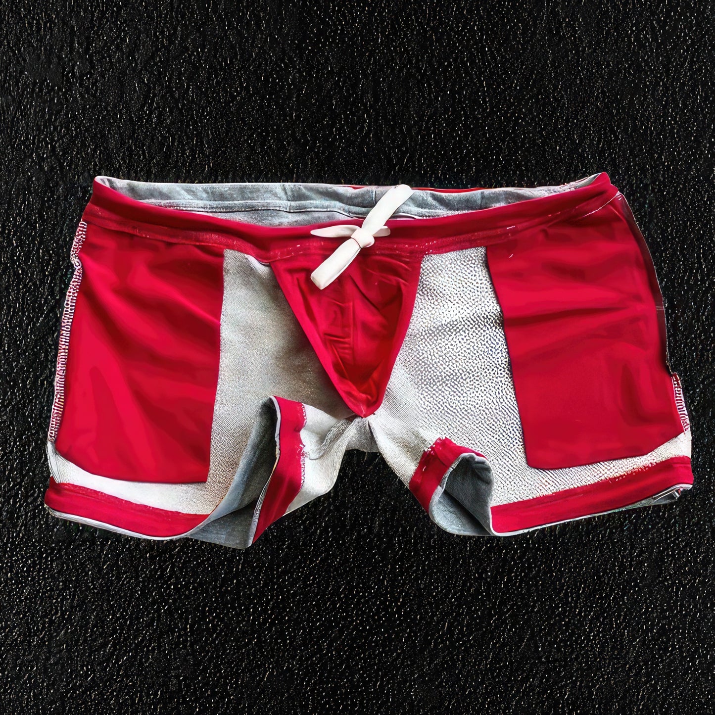 Cotton Drawstring Pouch Shorts