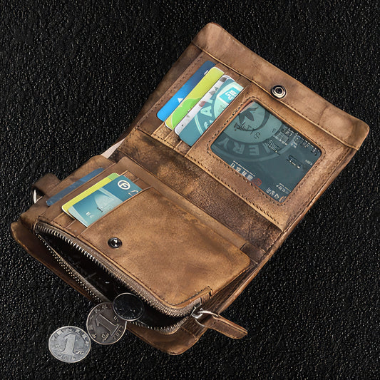 High-Grade Leather Full Clutch Wallet