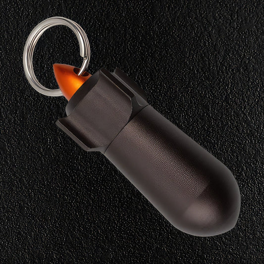 Bomb Keyring Pill Container