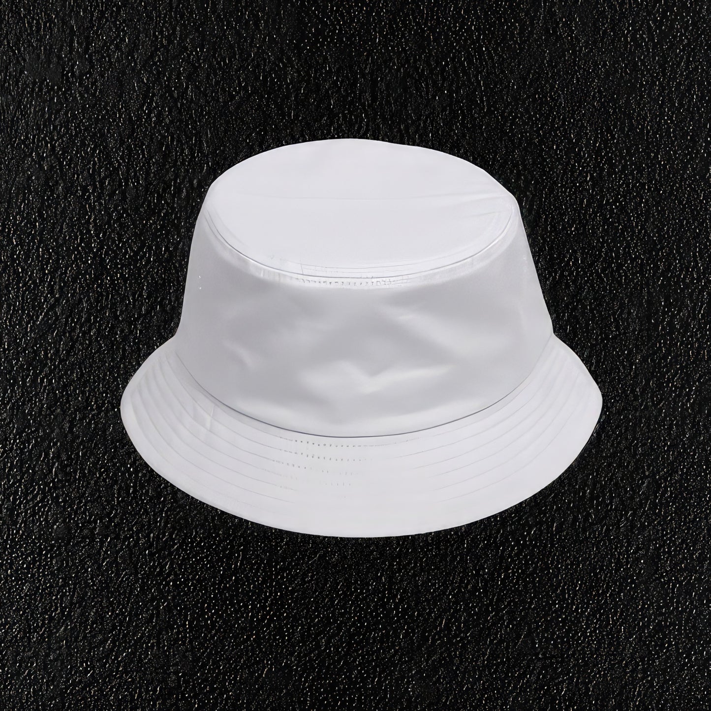 White Cotton Bucket Hat