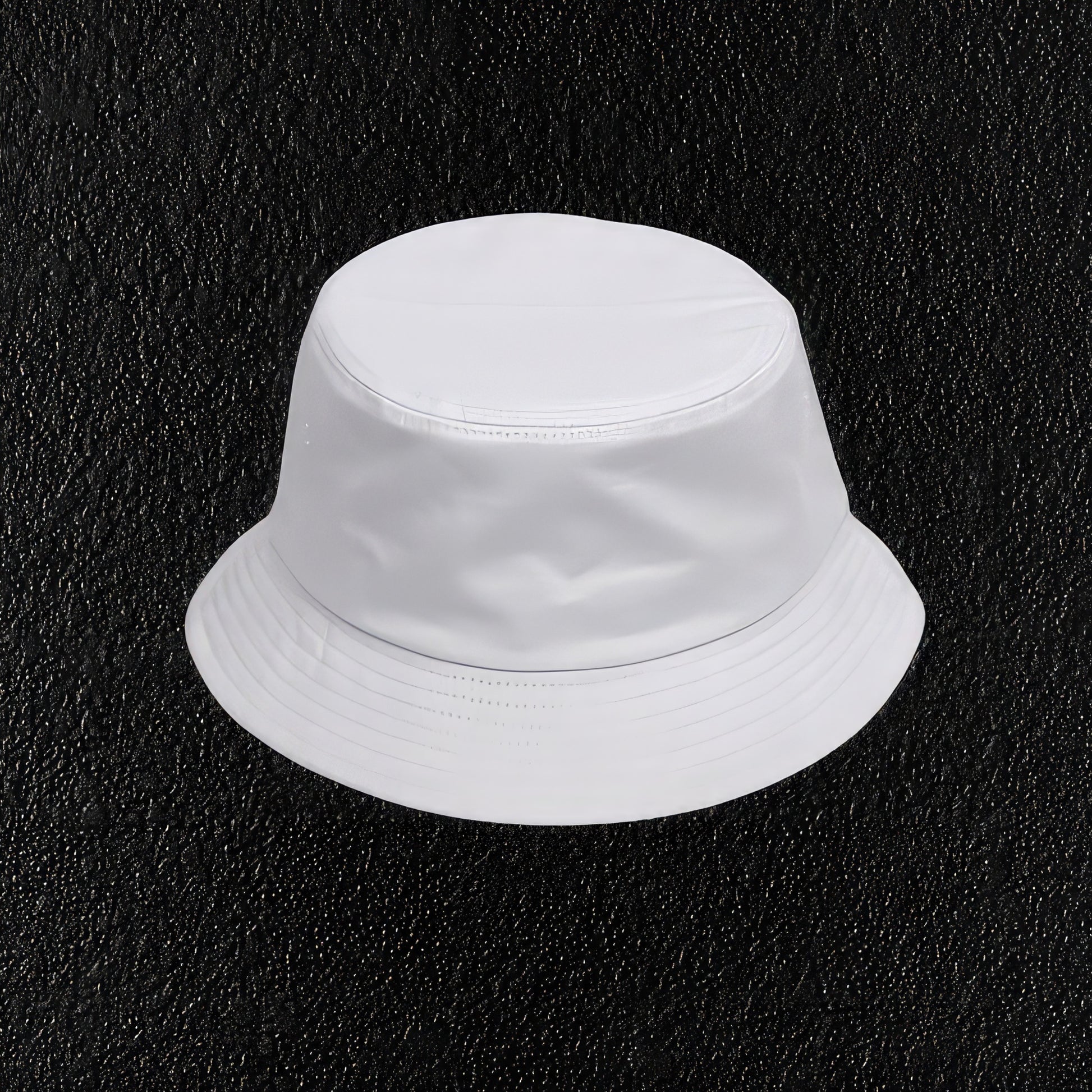 White Cotton Bucket Hat