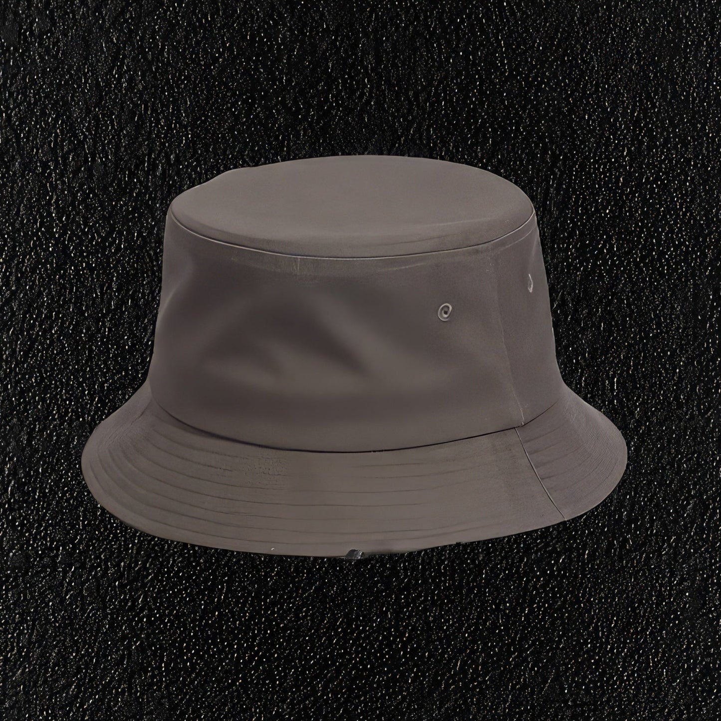 Taupe Cotton Bucket Hat