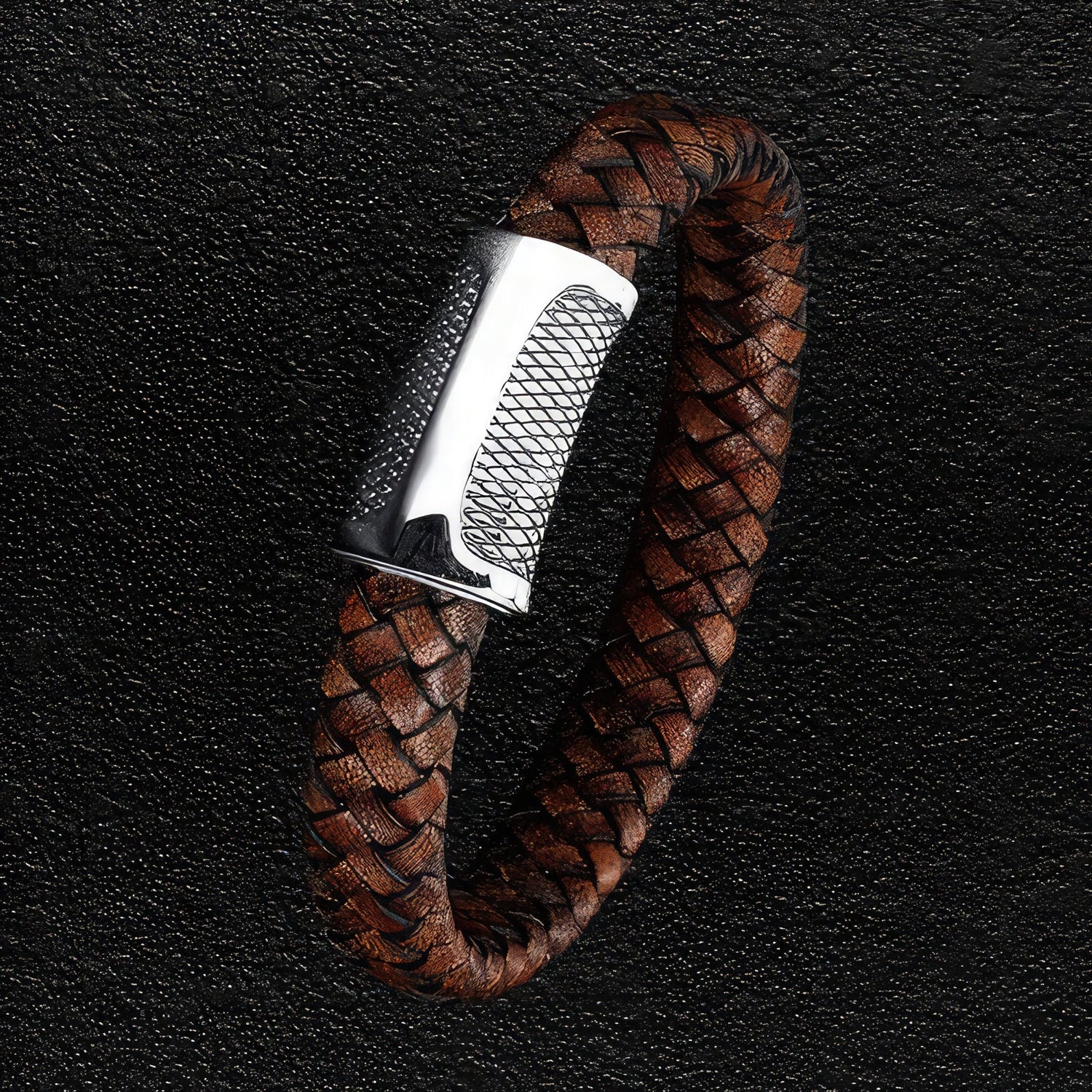 Rustic Leather Bracelet