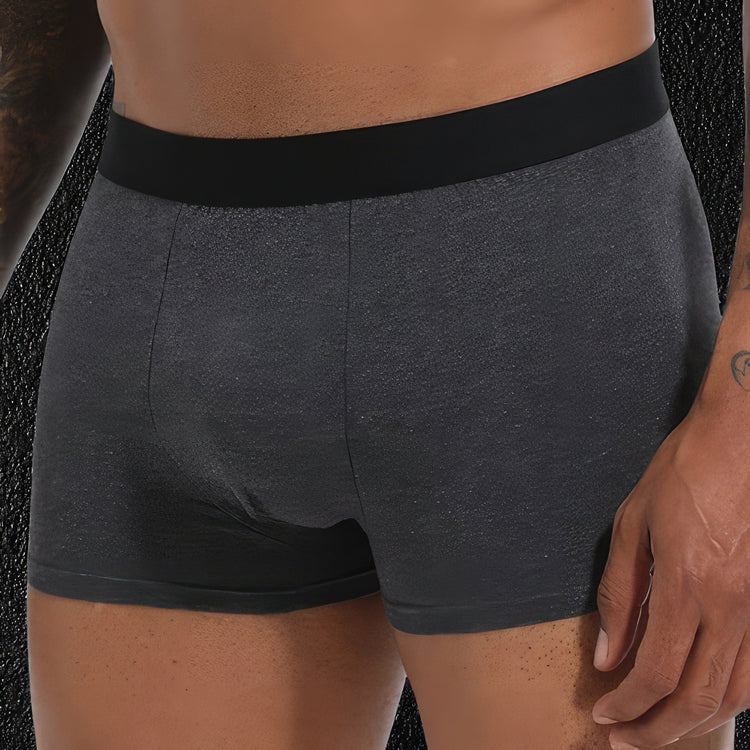 Dark Gray Pure Comfort Cotton Boxers