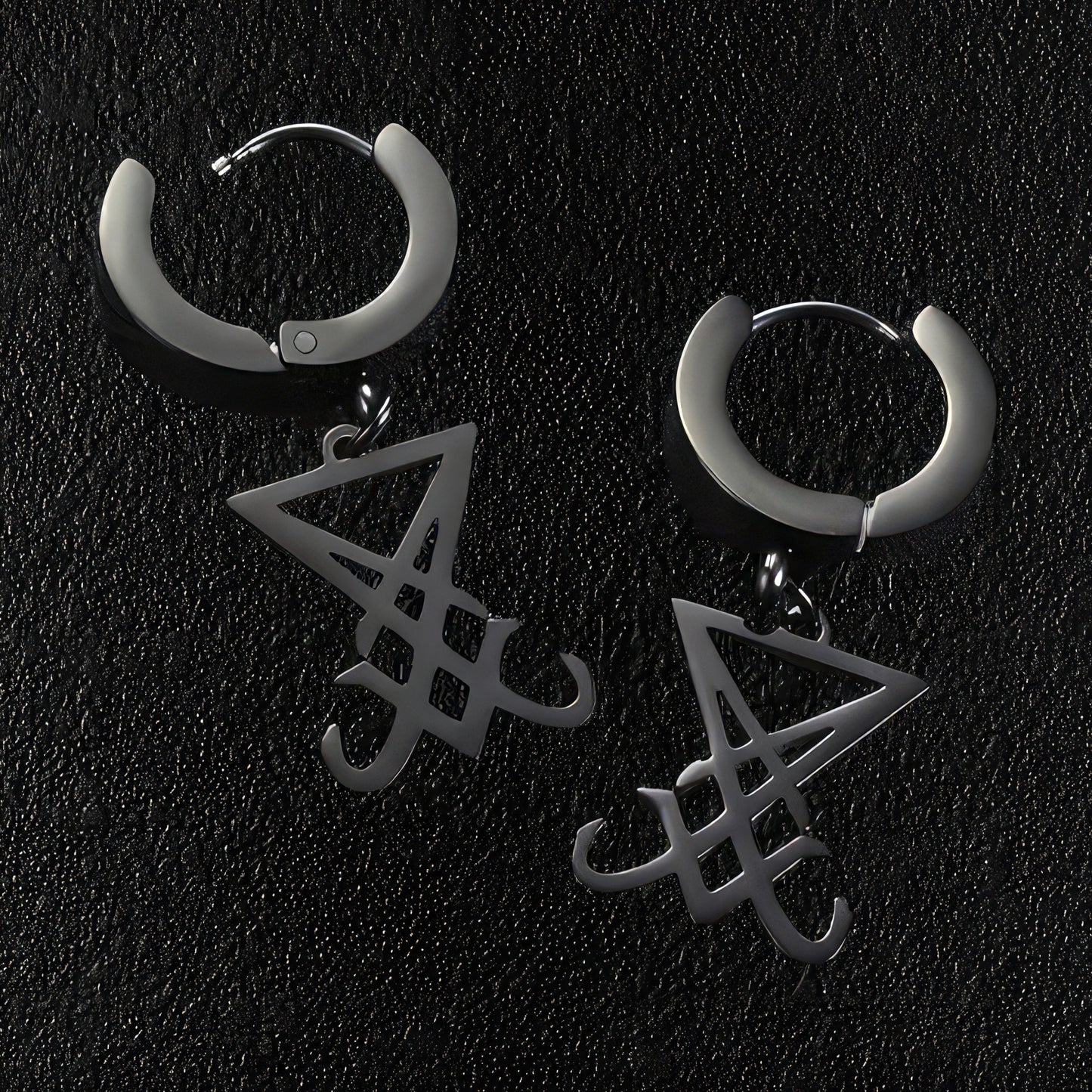 Seal Of Satan Earrings