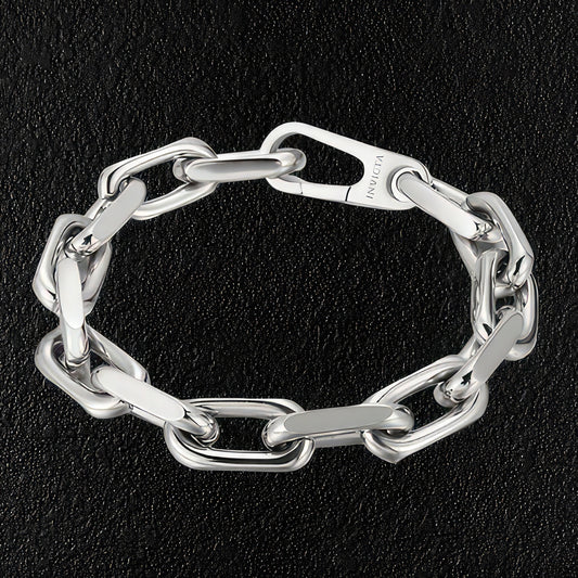 Rectangle Link Chain Bracelet