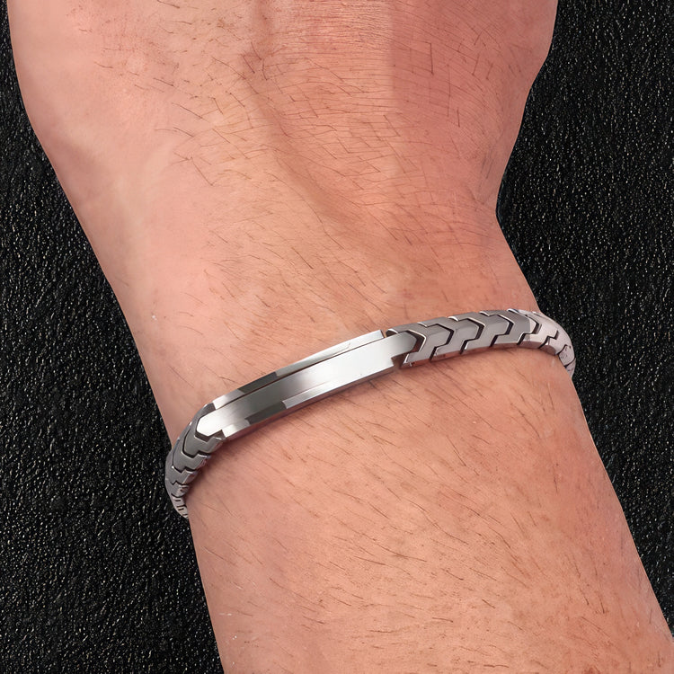 Sleek Y Link Men's Bracelet