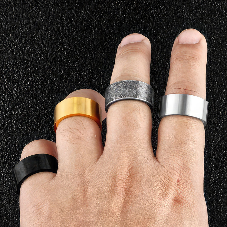 Minimalist Stainless Steel Rings