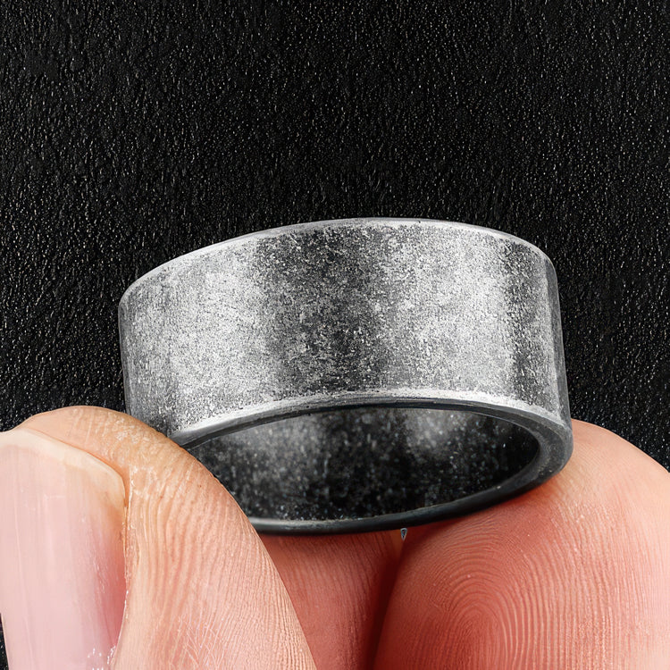 Minimalist Retro Stainless Steel Ring