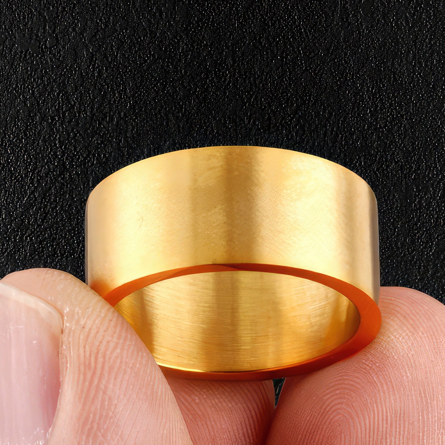 Minimalist Gold Stainless Steel Ring