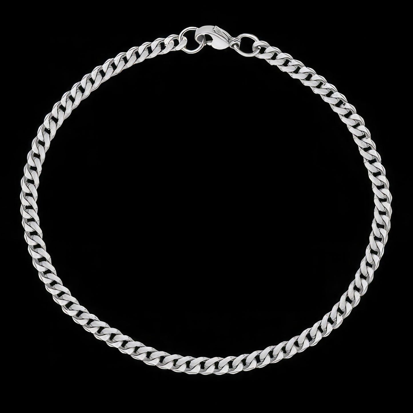 3mm Stainless Steel Cuban Bracelet