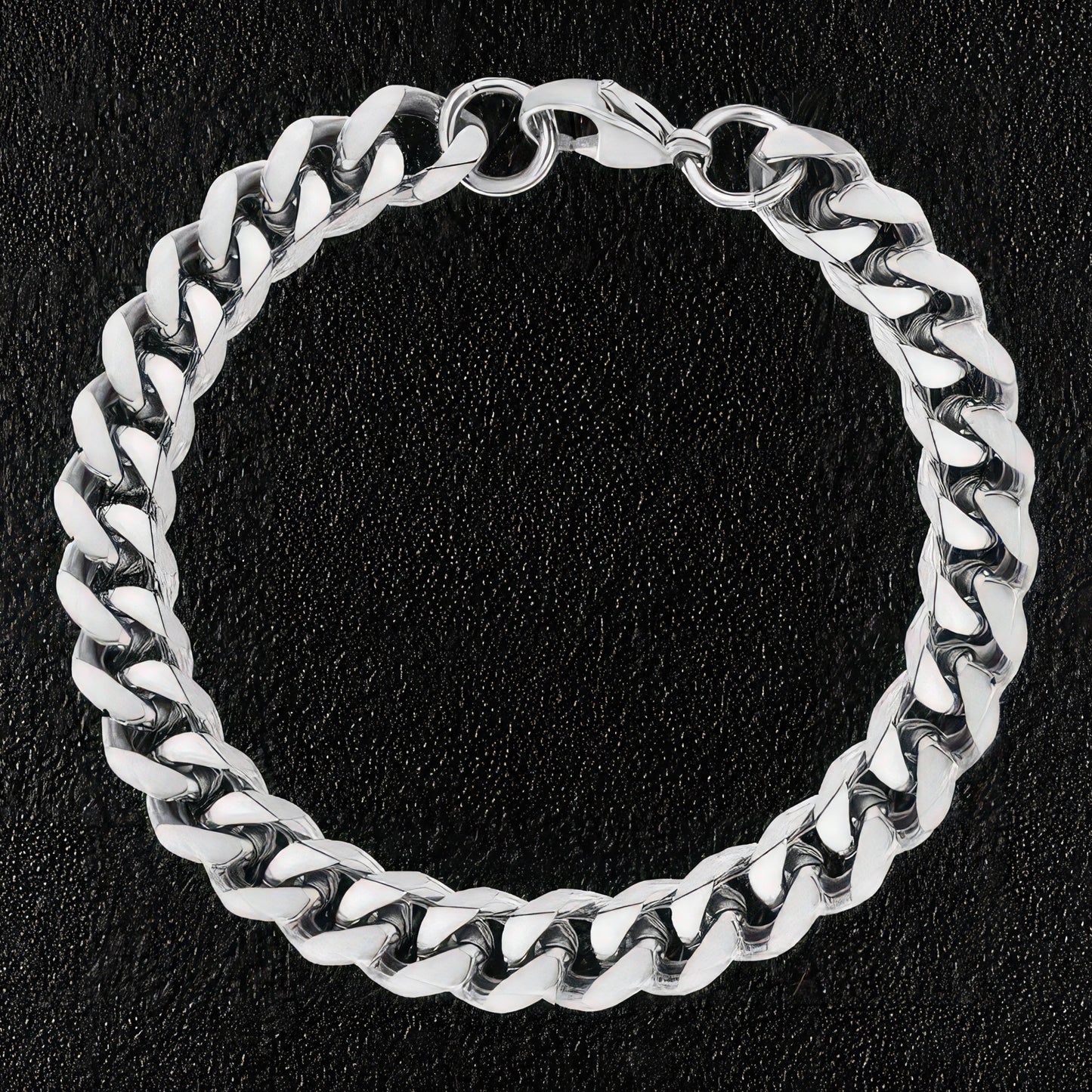 9mm Stainless Steel Cuban Bracelet