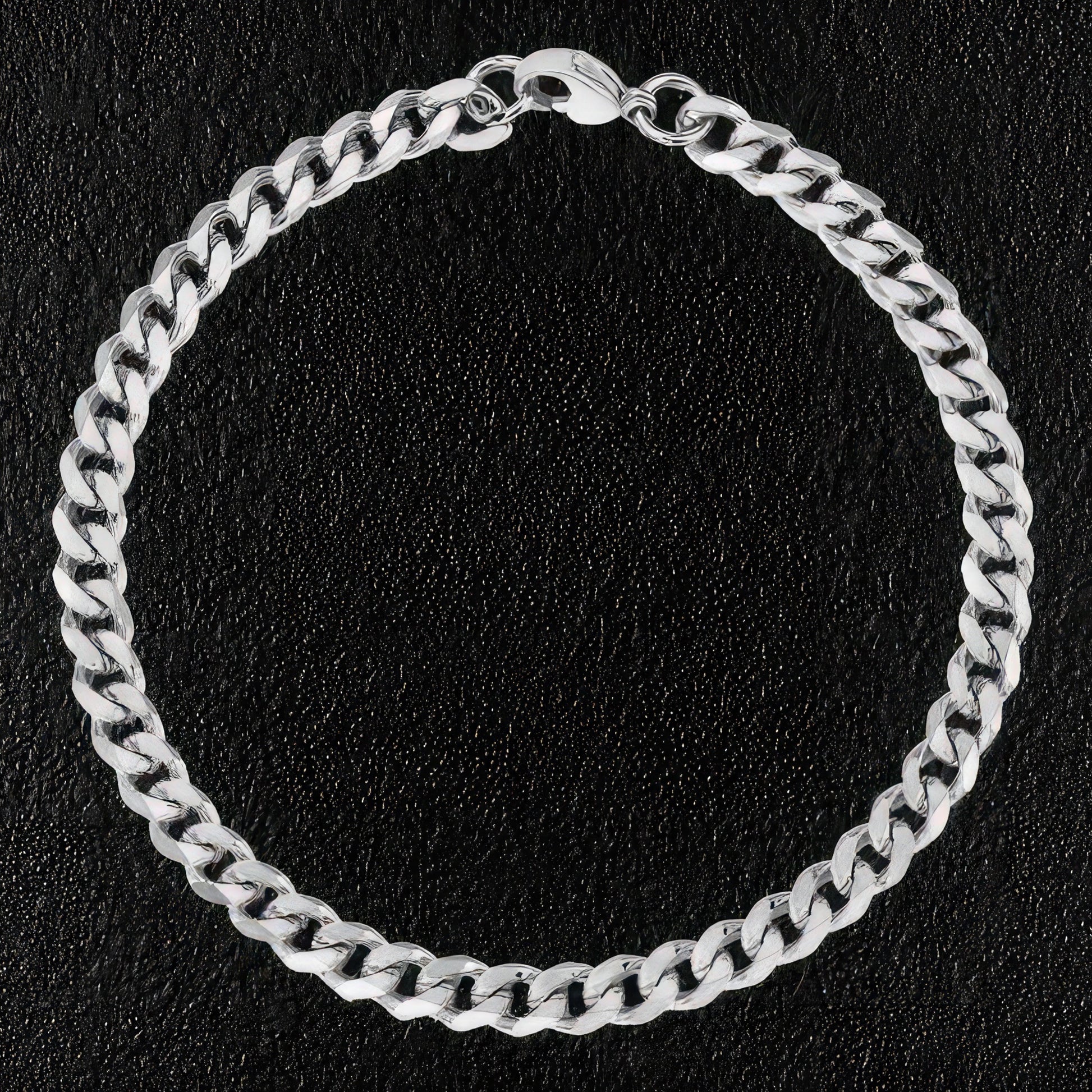 5mm Stainless Steel Cuban Bracelet