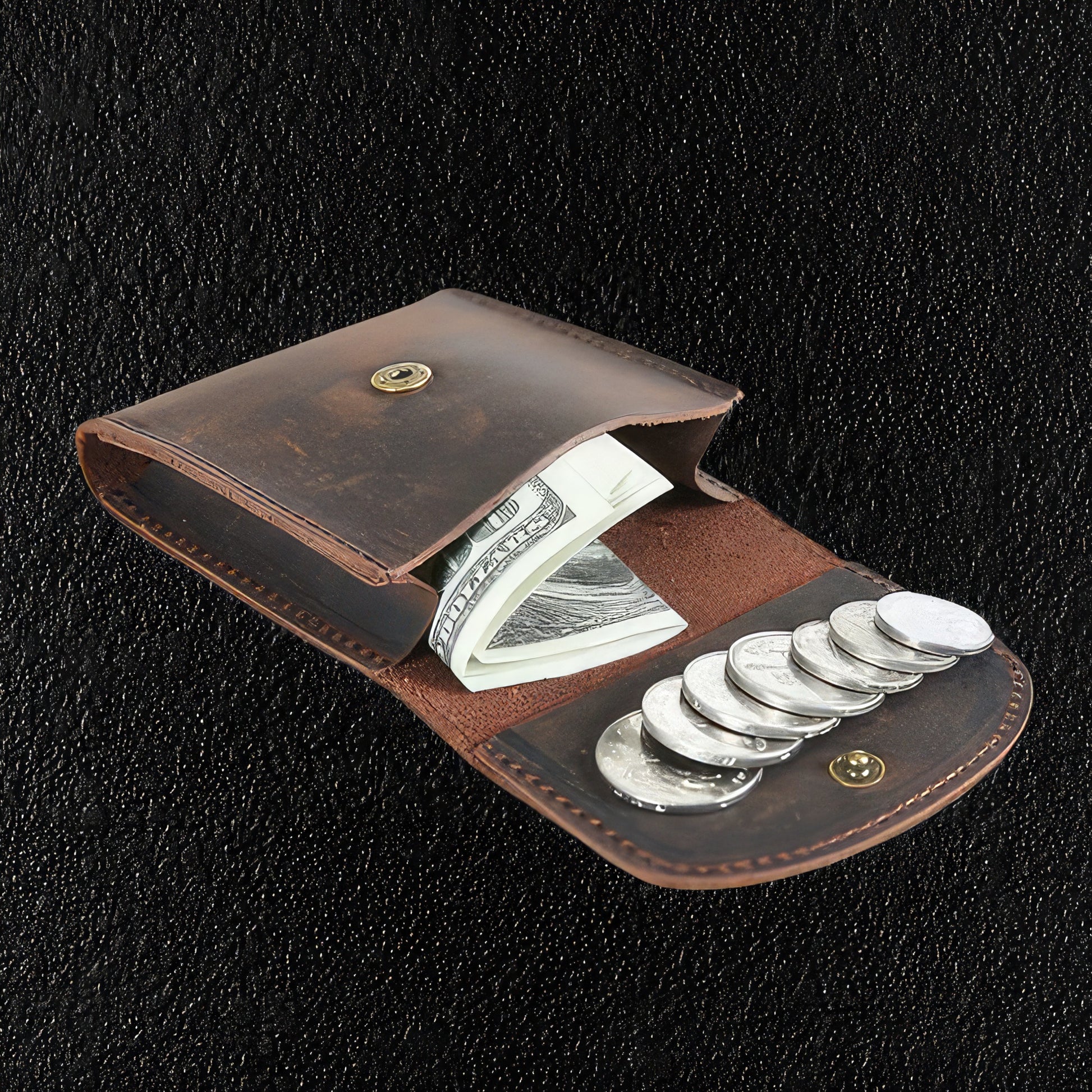 Leather Coin Wallet