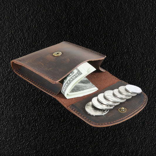 Leather Coin Wallet