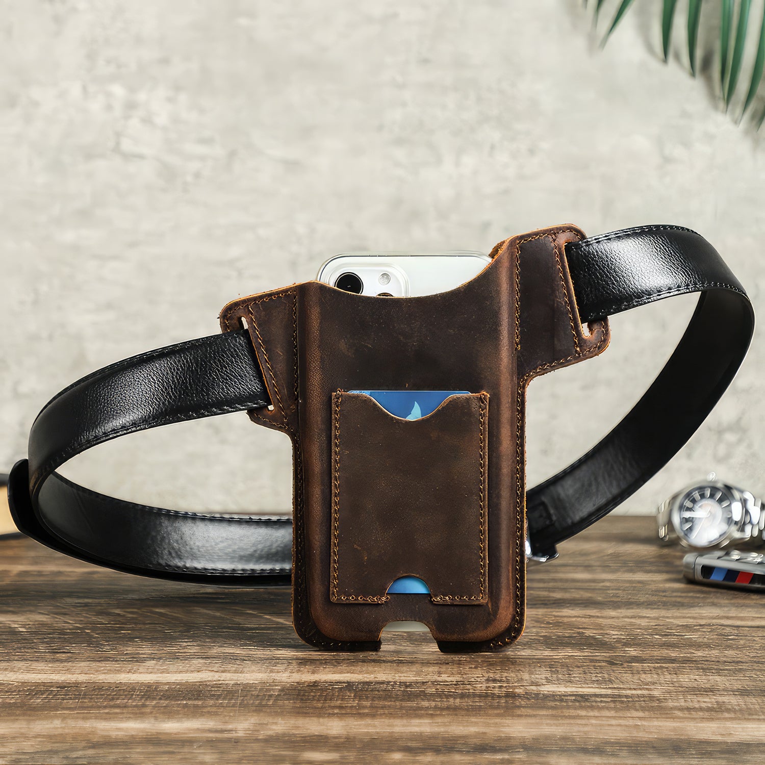 Leather Mobile Phone Holster