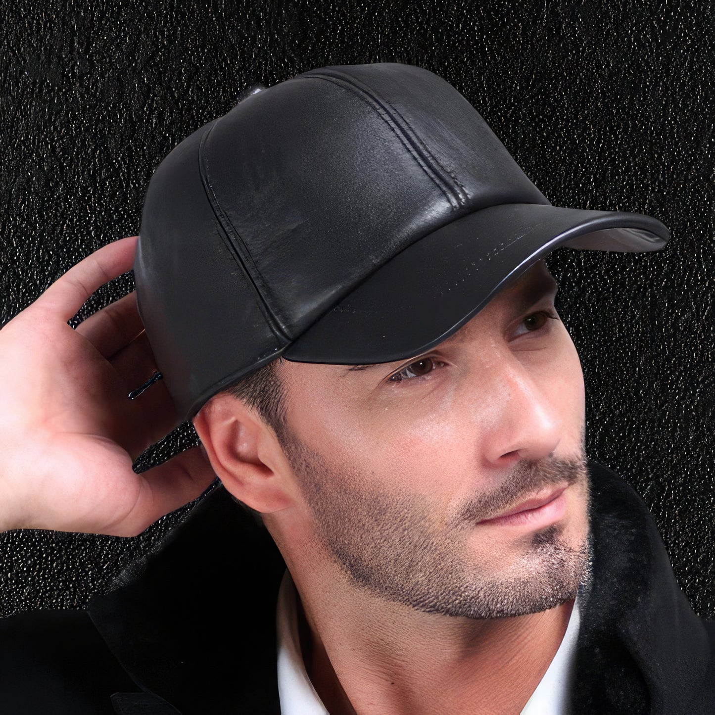 Quality Leather Snapback Baseball Cap