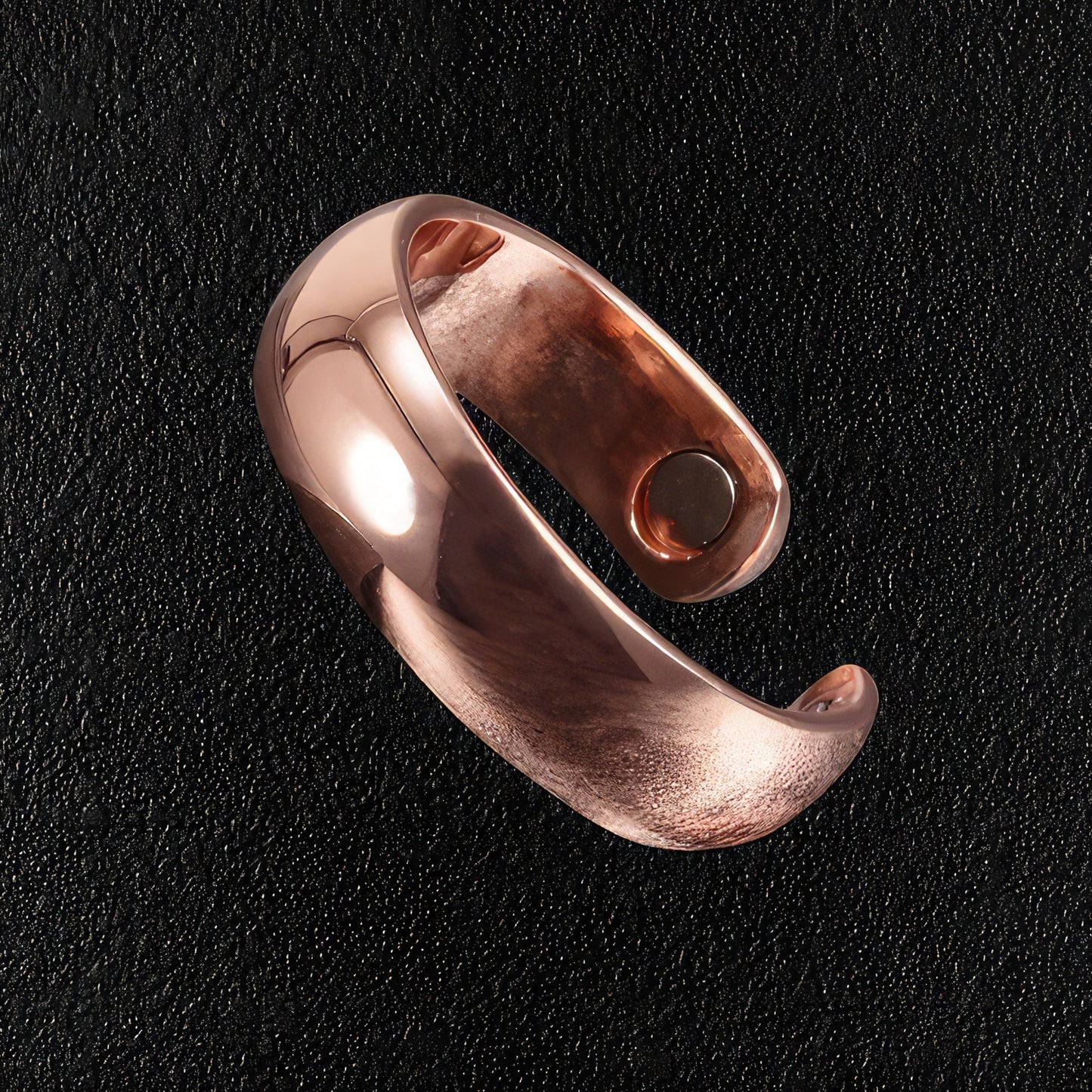 Ladies' Minimalist Magnetic Copper Ring