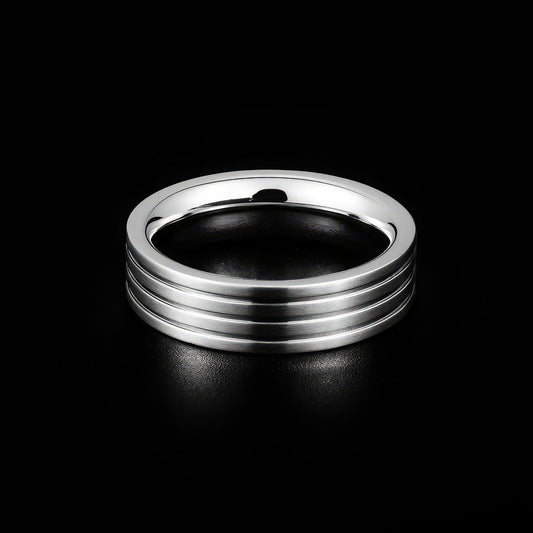 Genuine Titanium Men's Ring