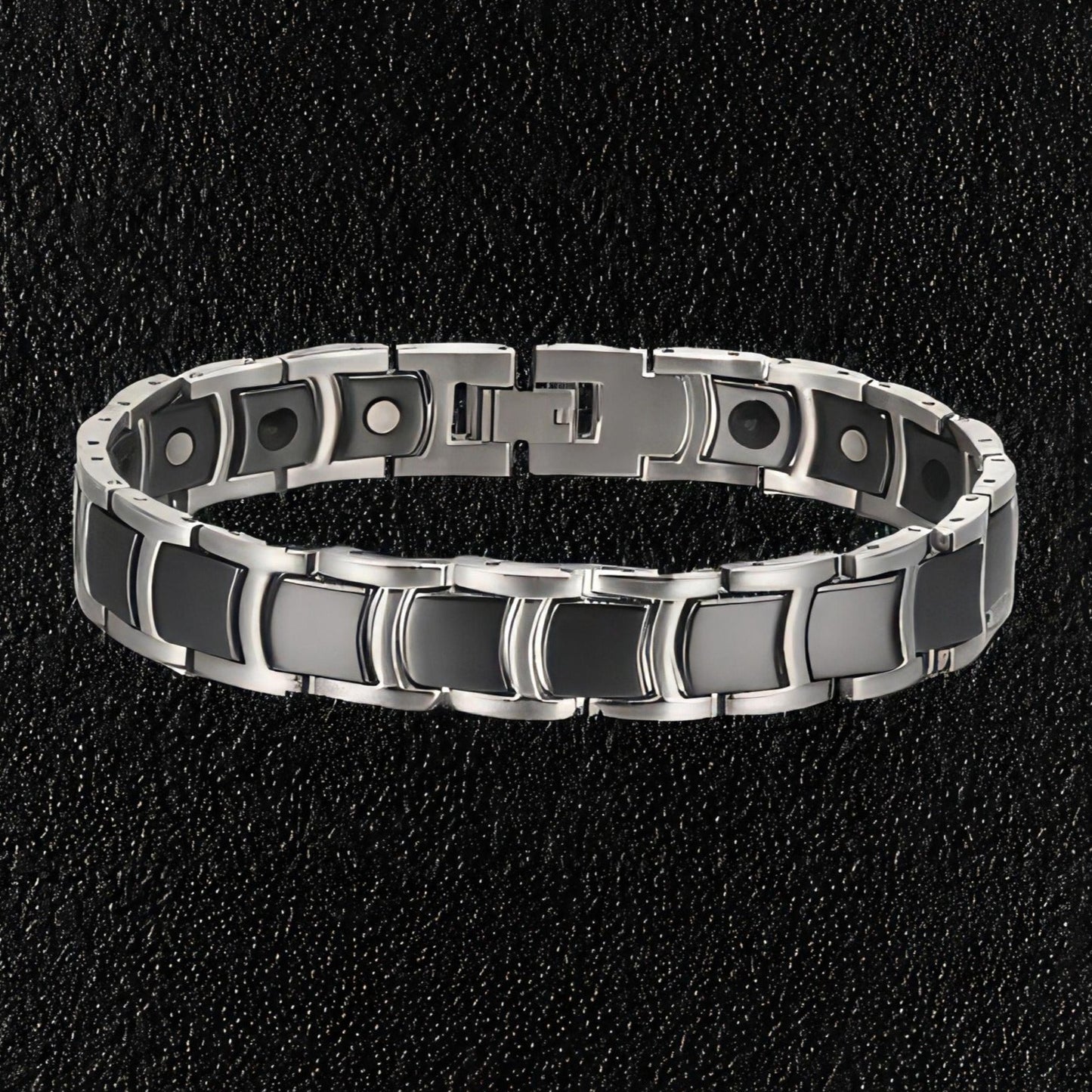 Stainless Steel & Ceramic Bracelet