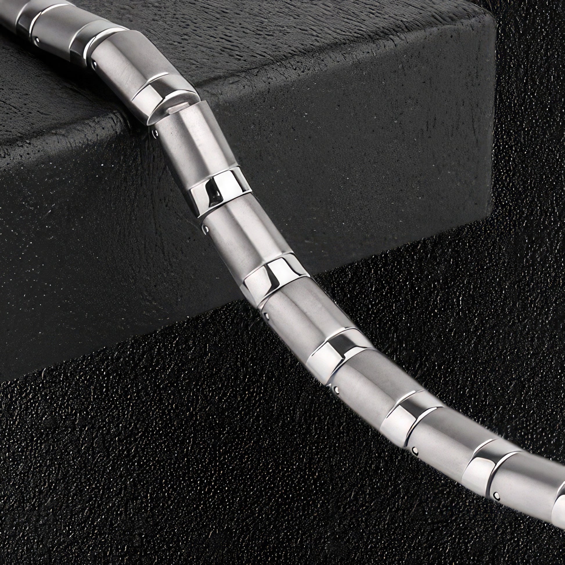 Man's Titanium & Germanium Bracelet