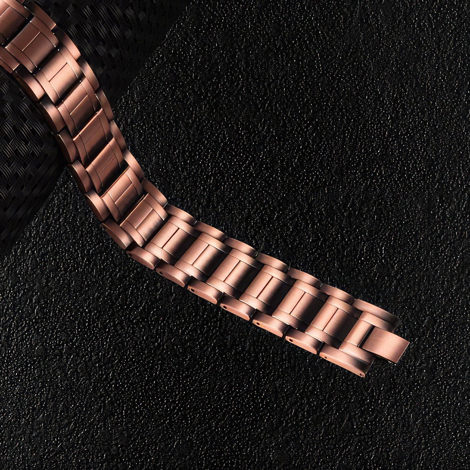 Wide Pure Copper Bracelet For Men