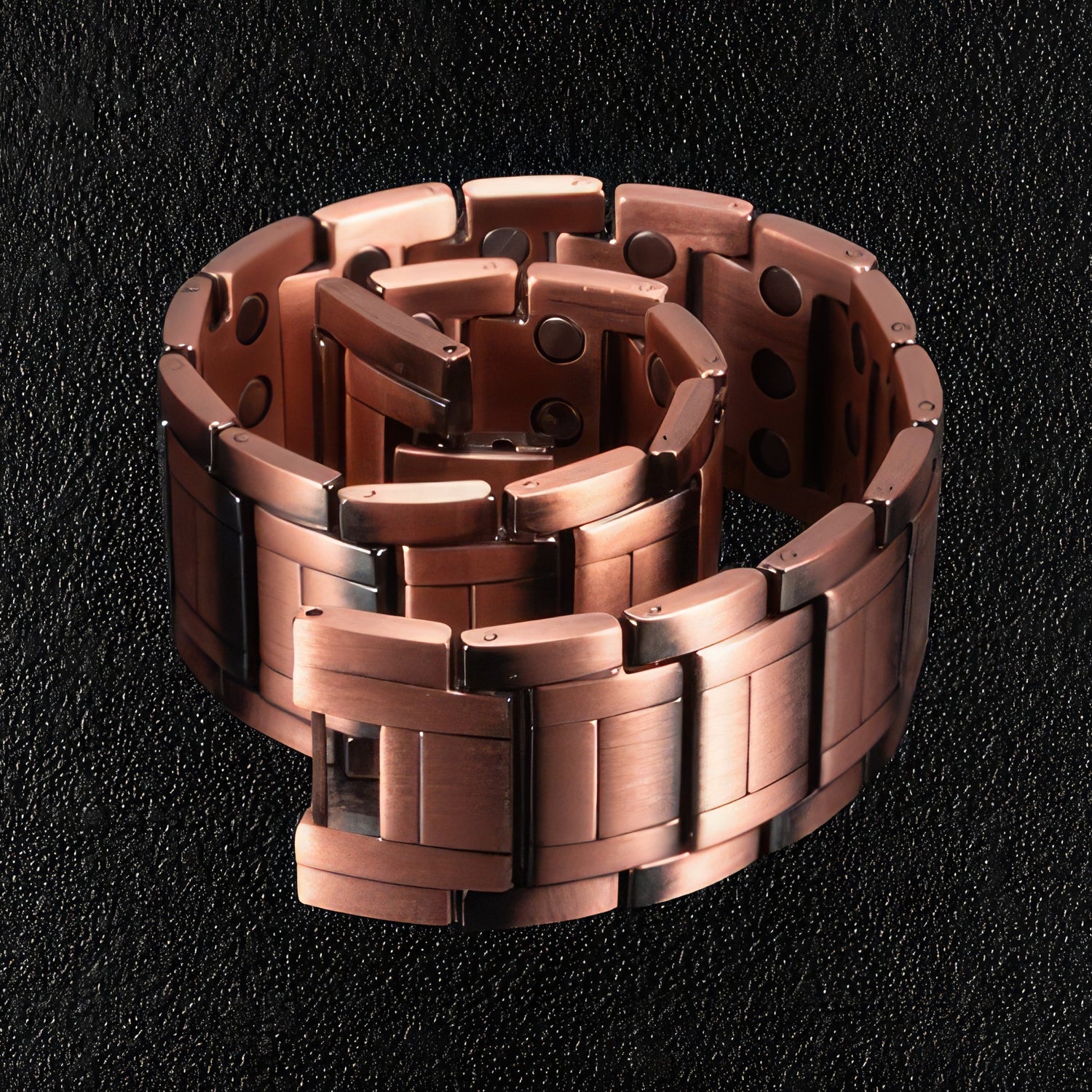 Men's Wide 99% Pure Copper Bracelet