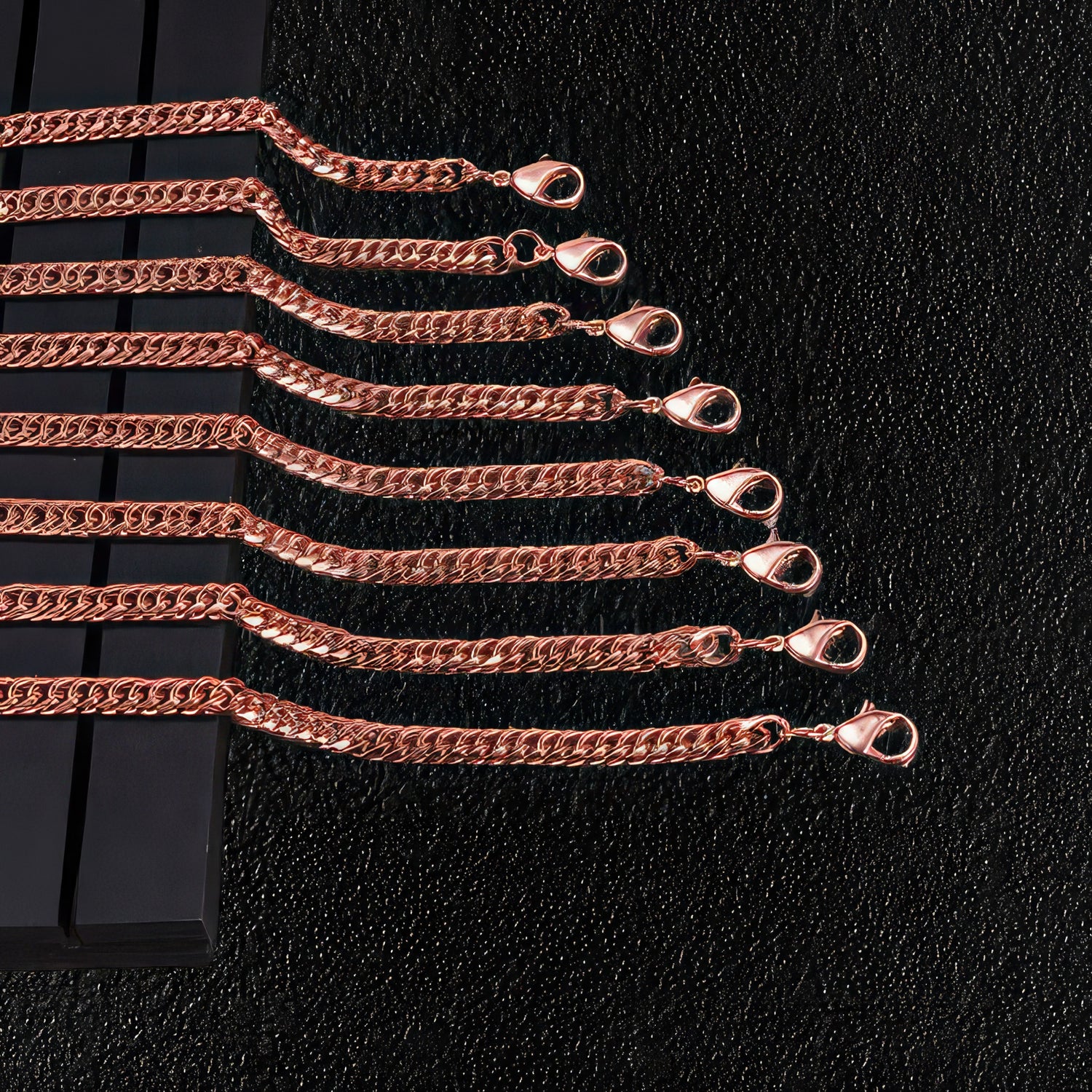 Men's Pure Copper Cuban Chain Bracelets