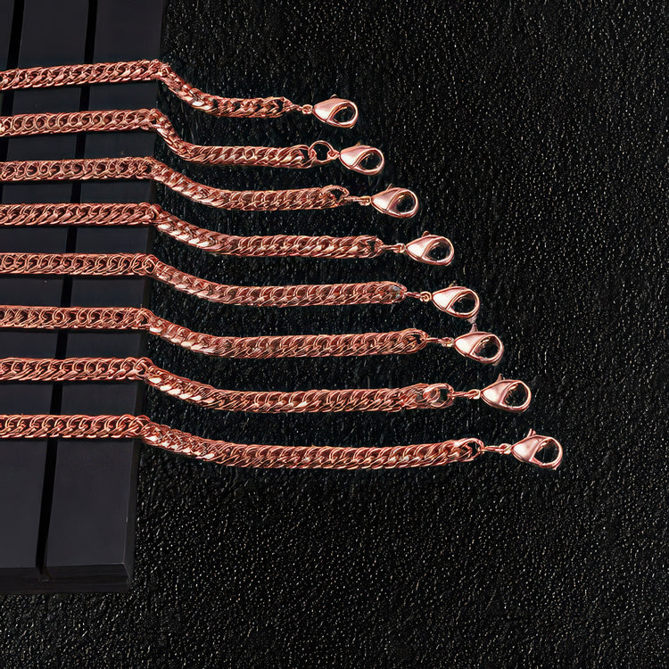 Men's Pure Copper Cuban Chain Bracelets