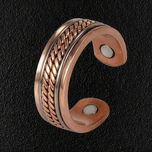 Pure Copper Twist Ring