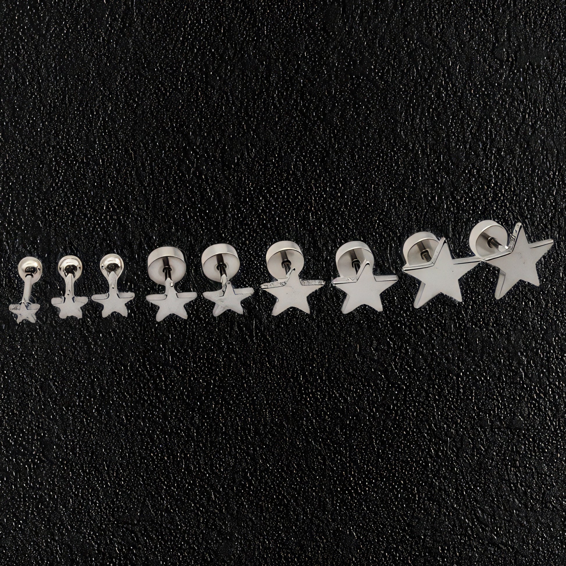 Star Studded Earrings For Men