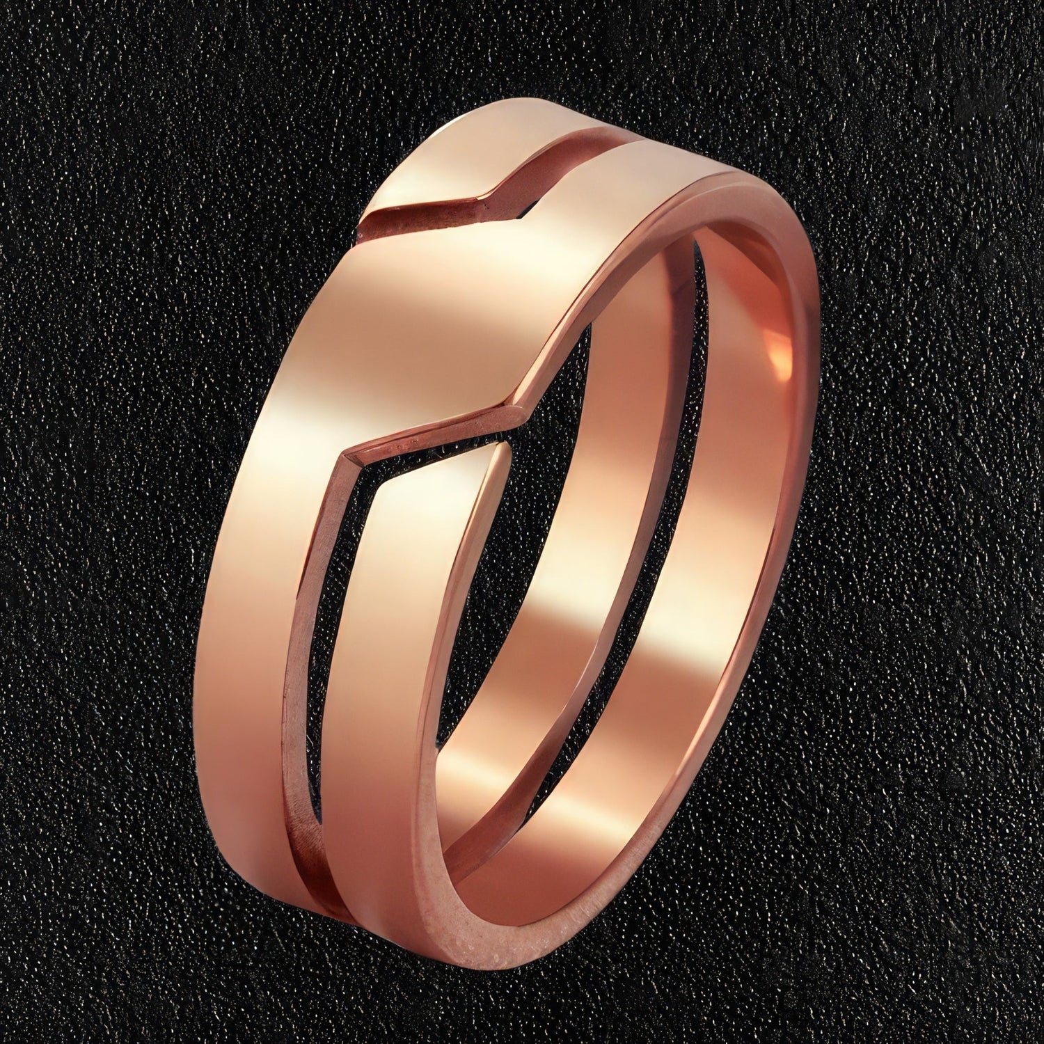 Slit Stainless Steel Ring
